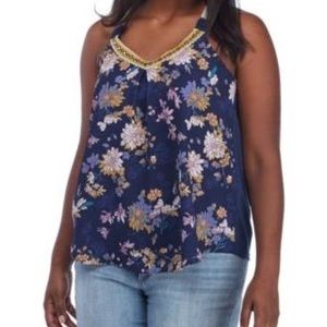 Floral tank top